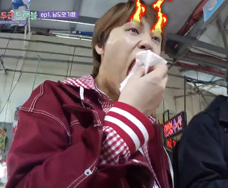 먹는걸로 영업당할거 같은 아이돌 여행먹방 (다이어터 주의) | 인스티즈