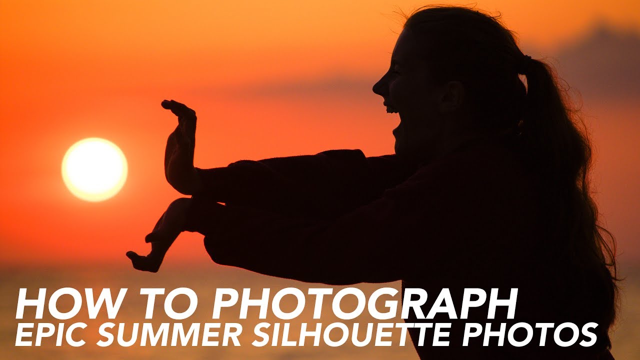 HOW TO PHOTOGRAPH SILHOUETTE SUNSET PHOTOS