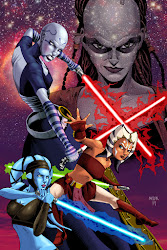 wars clone star mikekimart poster ahsoka tano deviantart aayla secura ventress asajj bounty hunter commissioned death trooper comic clones artwork
