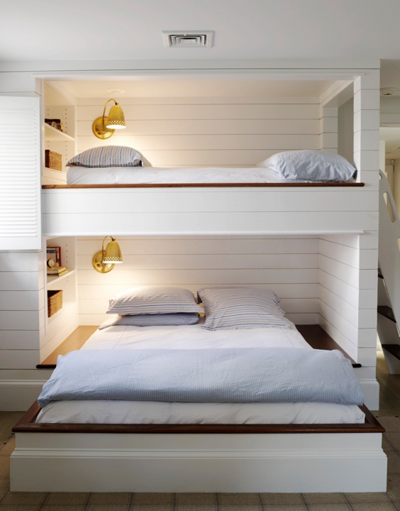 built in bunk bed design plans