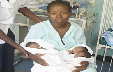 girl 14 delivers triplet kenya