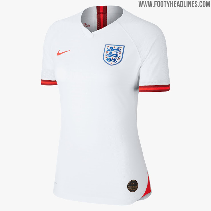 England 2019 Women's World Cup Home Kit Released - Footy Headlines