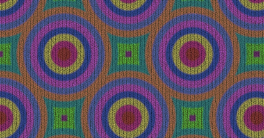 DezignEasy: Free Vintage Knitted Fabric Patterns for Photoshop and Elements