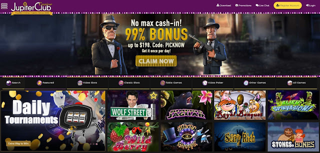 Jupiter Club No Deposit Free Spins