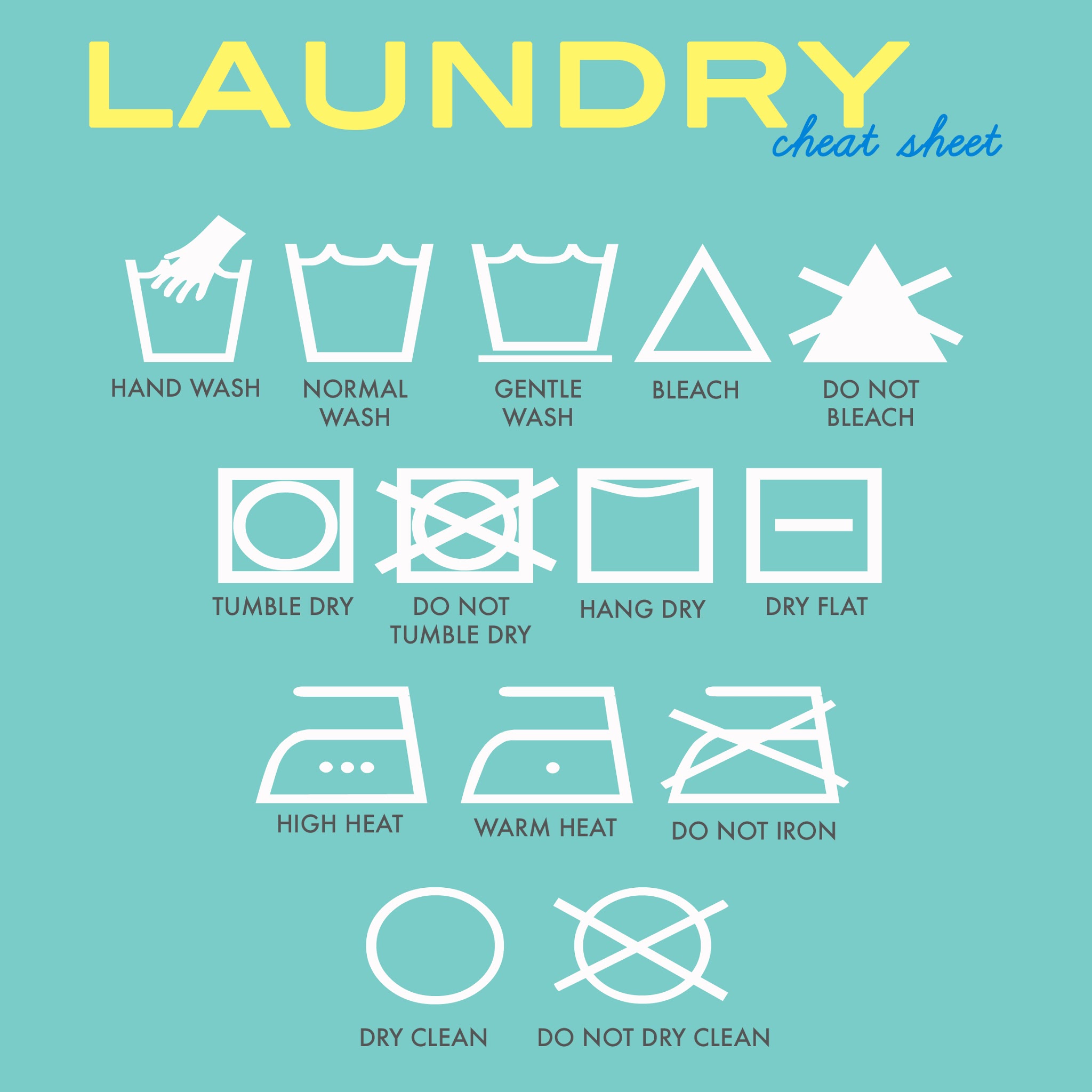 laundry symbol art download