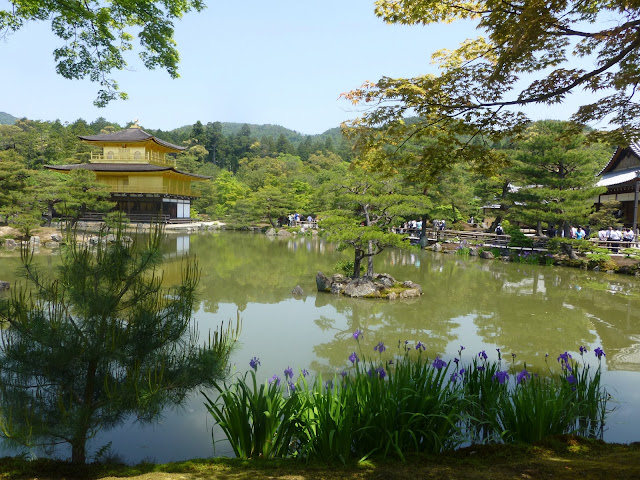 Pavillon d'or à Kyoto au Japon