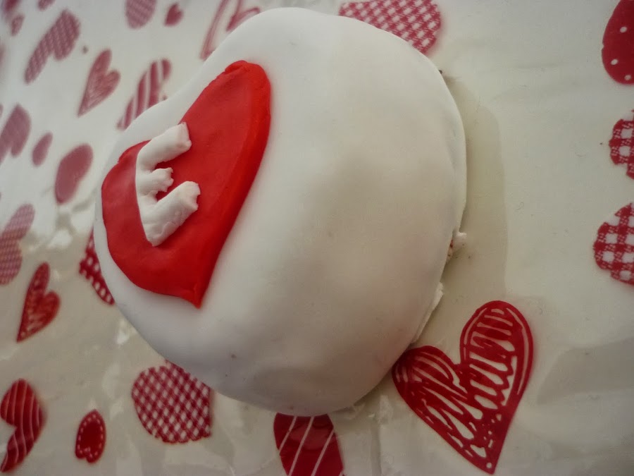 PASTELITOS RED VELVET CON CHOCOLATE BLANCO!!