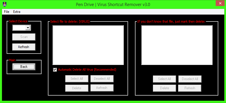 download pen drive shortcut virus remover v3.1