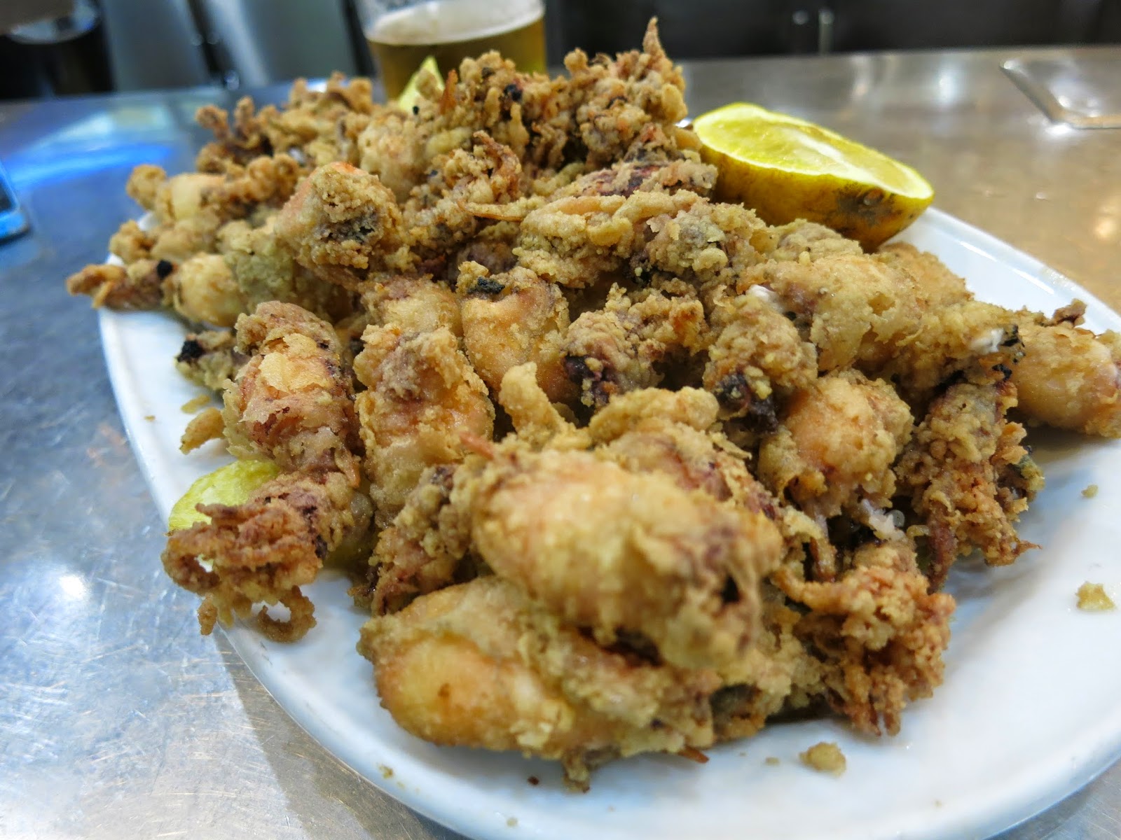 Smokin' Chokin' and Chowing with the King Eating BIG in Spain Seville