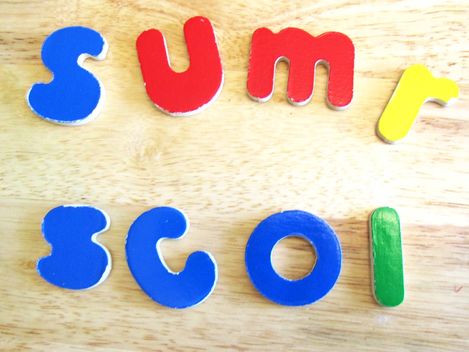 How We Are Spending The Summer Before Kindergarten School Time Snippets