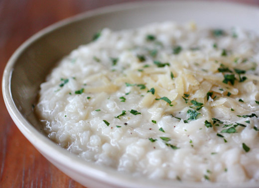 is cooking: Risotto
