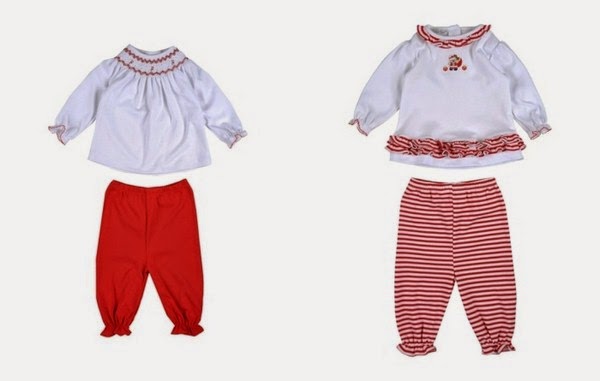 Festive baby clothing for the first Christmas with baby