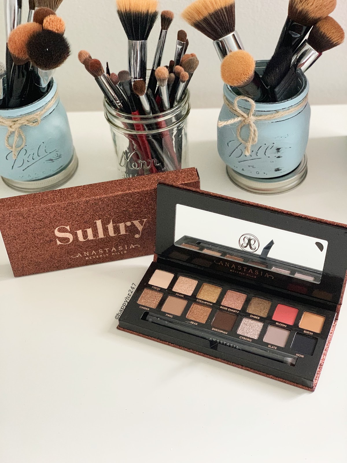 Product Review Anastasia Beverly Hills Sultry Eyeshadow