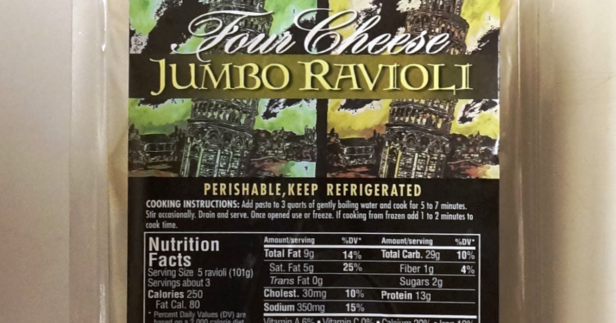 Exploring Trader Joe's Trader Joe's Four Cheese Jumbo Ravioli