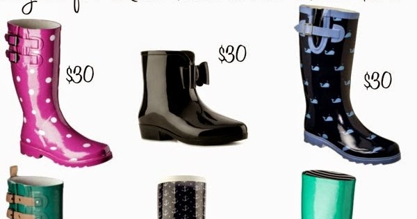 rain boots under $50