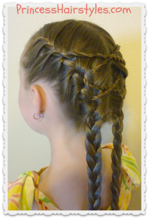 Criss Cross French Braids Hairstyle | Hairstyles For Girls - Princess  Hairstyles