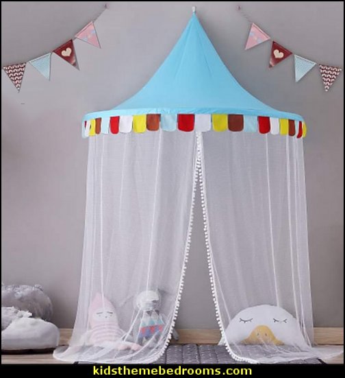 Colorful Semicircle Design Decoration Indoor Netting Tent