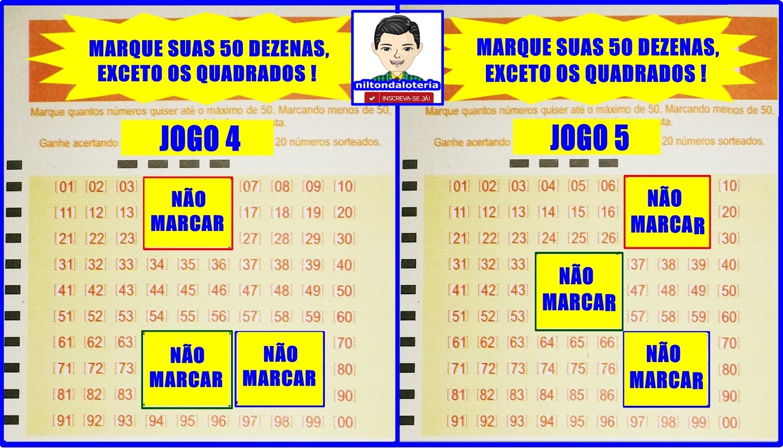 NiltondaLoteria: OS 9 QUADRADOS DA LOTOMANIA