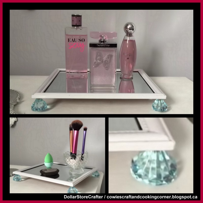 Dollar Store Crafter Make A Vanity Tray Using Dollar Tree Items