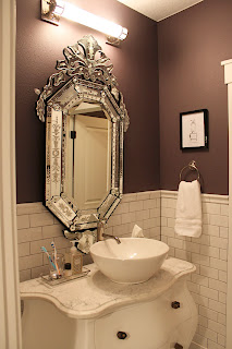 Evita Glamour: Baños con glamour.