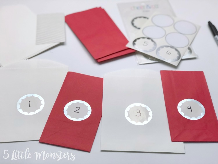 5 Little Monsters Christmas of Kindness Advent