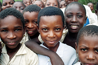Africa has the youngest population in the world. Africa has the youngest population in the world.