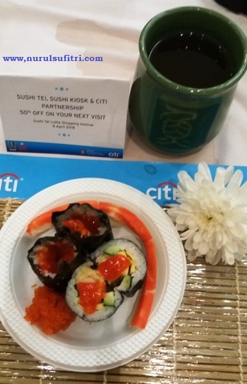 Promo Makan Enak Bersama Citibank di Sushi Tei dan Sushi Kiosk dengan Kartu Citi Visa