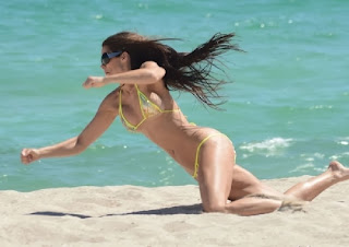 Anais Zanotti Yellow Bikini Miami