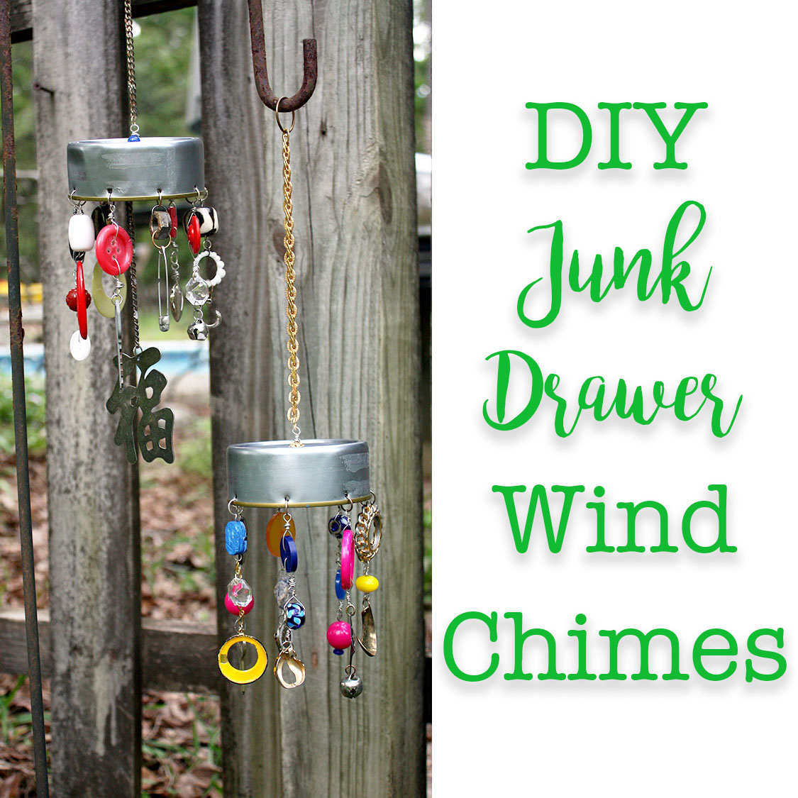 CraftyHope DIY Junk Drawer Wind Chimes