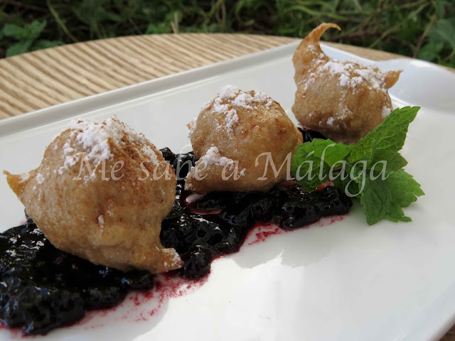 receta buñuelos Málaga