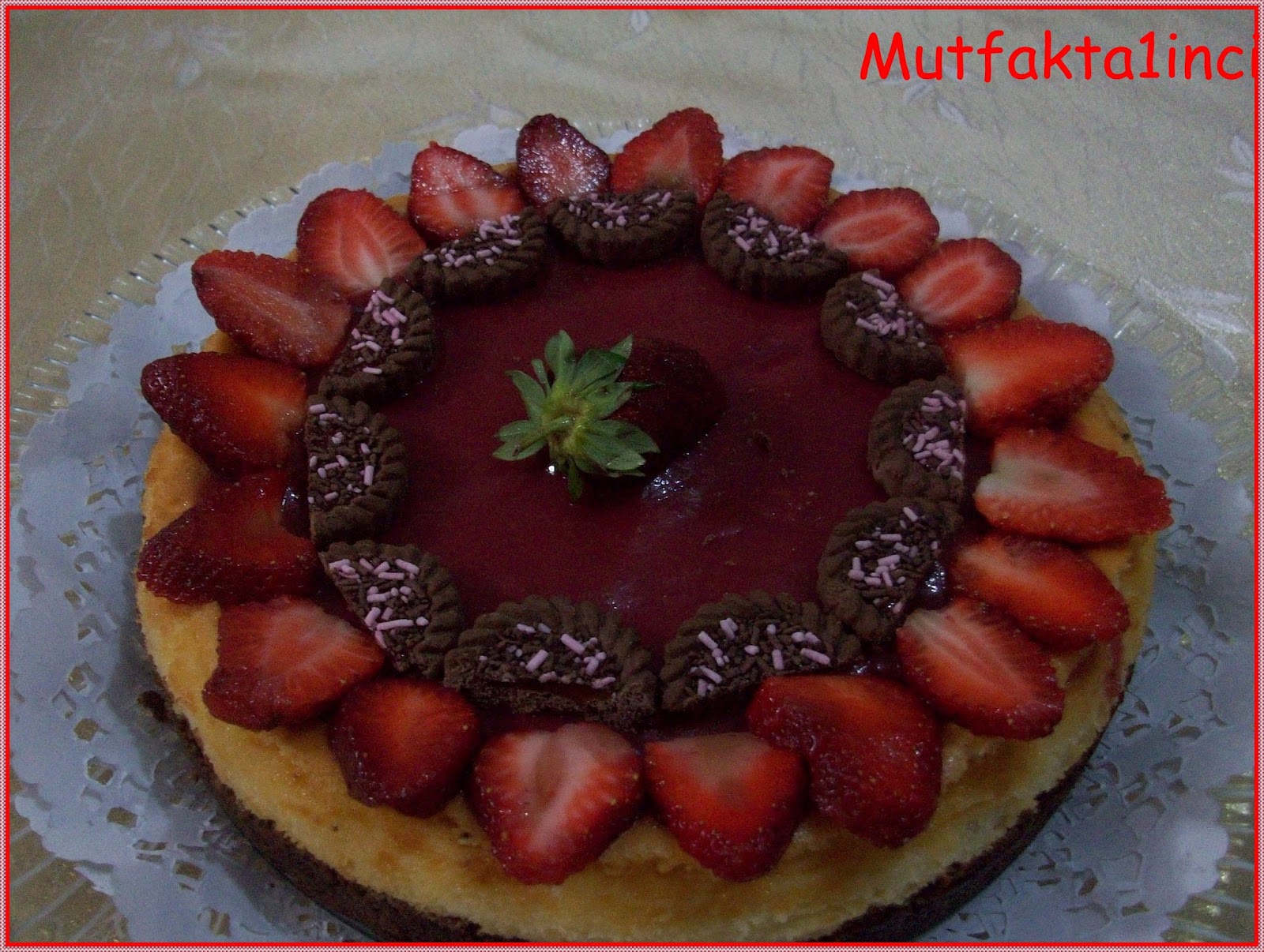 Çilekli Cheesecake