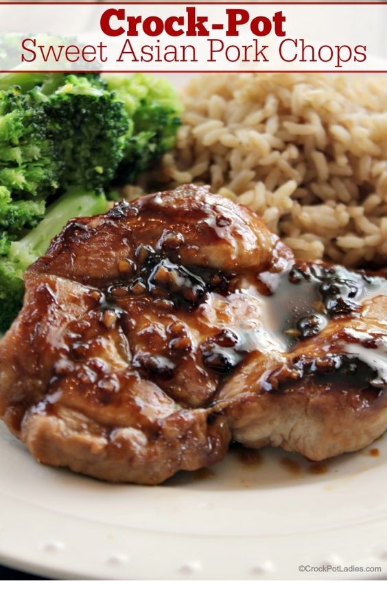 Crock-Pot Sweet Asian Pork Chops Recipe