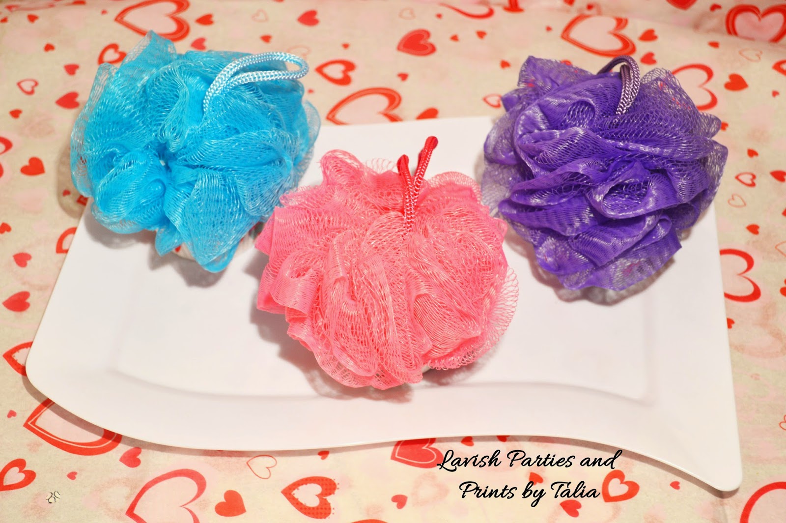 {Spa/Soap Loofah Cupcakes} Lavish Events and Prints by Talia