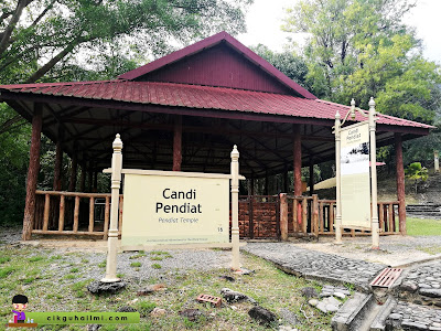 Candi Pendiat di Candi Lembah Bujang