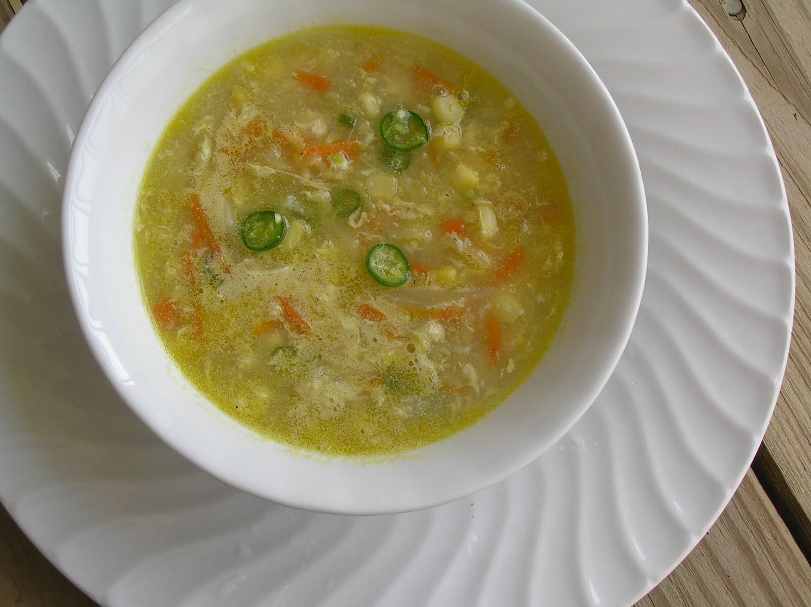 The Melting Pot: Sweet Corn Vegetable Soup