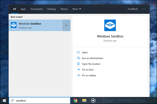 كيفية تفعيل خاصية Windows Sandbox الجديدة في ويندوز 10 Annotation%2B2019-04-26%2B191343