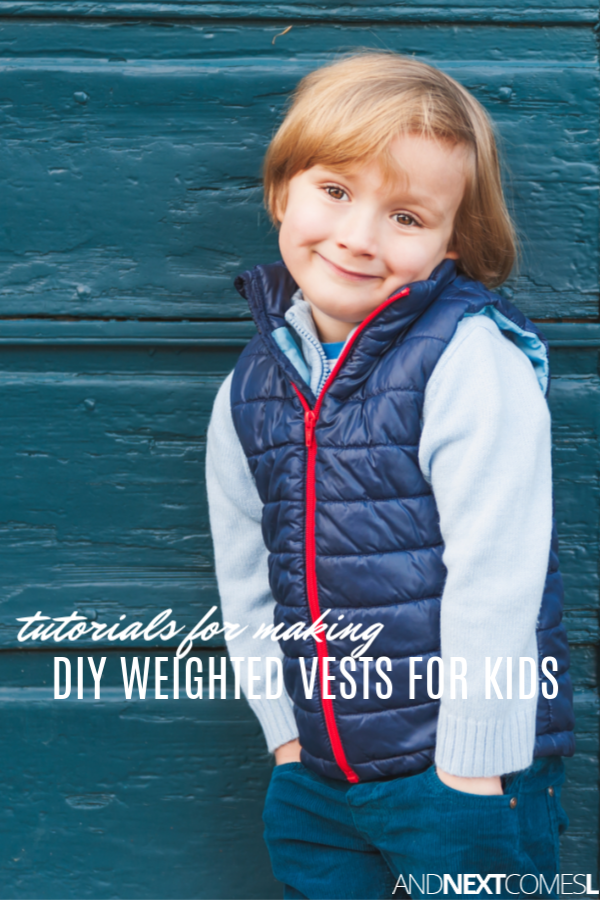 DIY weighted vest tutorials