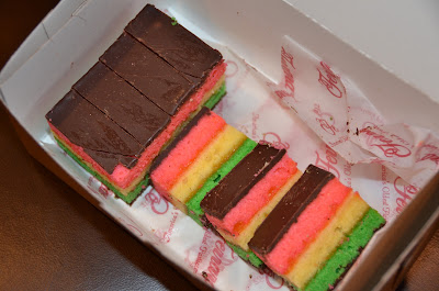Playing with Flour: Tri-color cookies - the twelve hour project