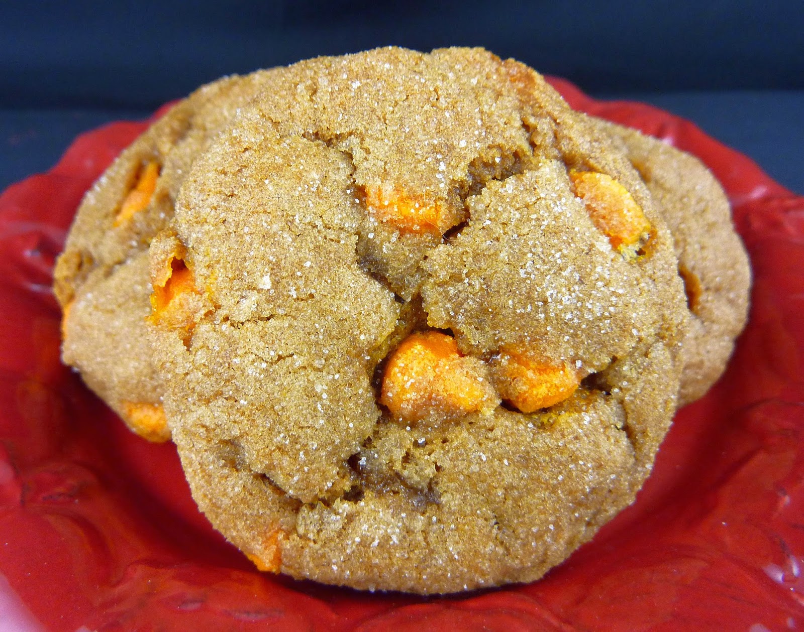 Cookies on Friday Pumpkin Spice Molasses Cookies