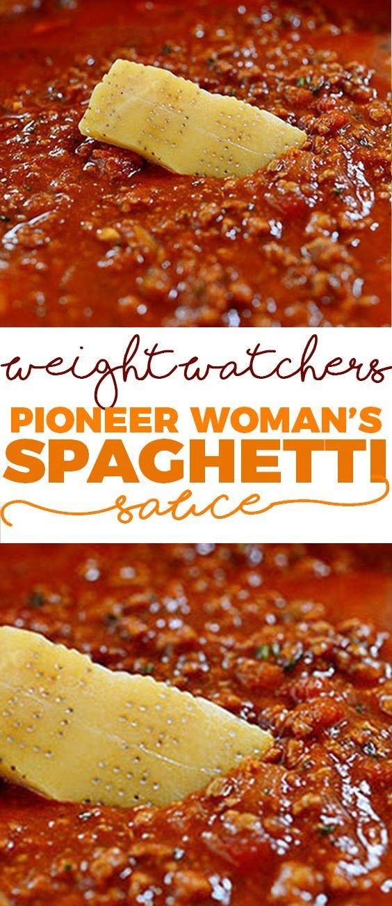 Weight Watcher’s Spaghetti Sauce!!! Collection Of Recipes