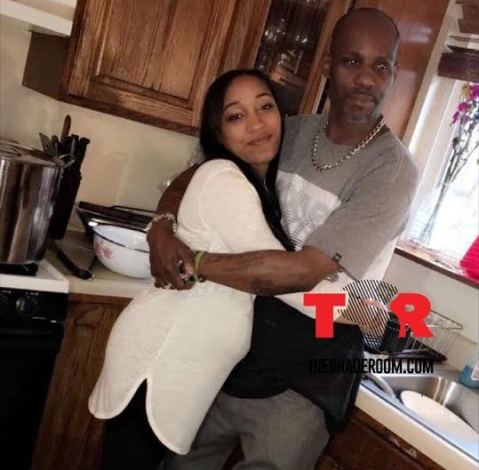 DMX and his girlfriend whom he is expecting his 13th child with