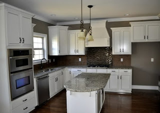 White Kitchen Cabinets With Granite Countertops Bright Idea Decorating kitchen cabinets countertops ideas with granite gloss stone table surface