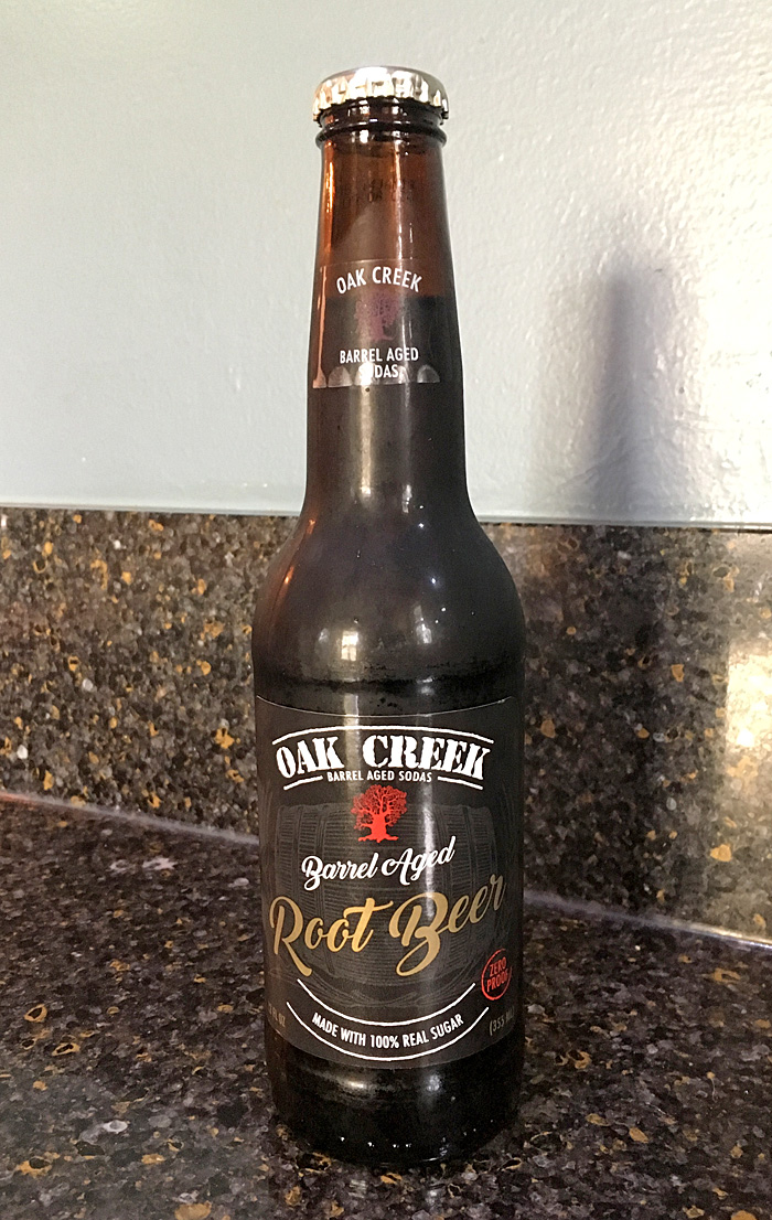 Steve's Root Beer Journal Oak Creek Barrel Aged Root Beer