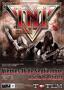 Llega la gira de TNT en España