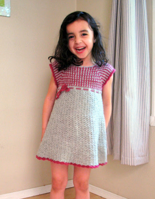 Girl dress Crochet pattern