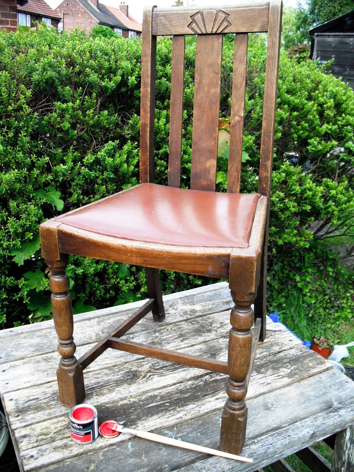 Love my life An ugly chair transformed