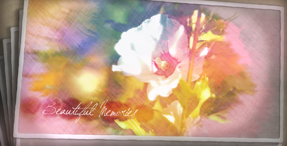 VideoHive Painted Postcards