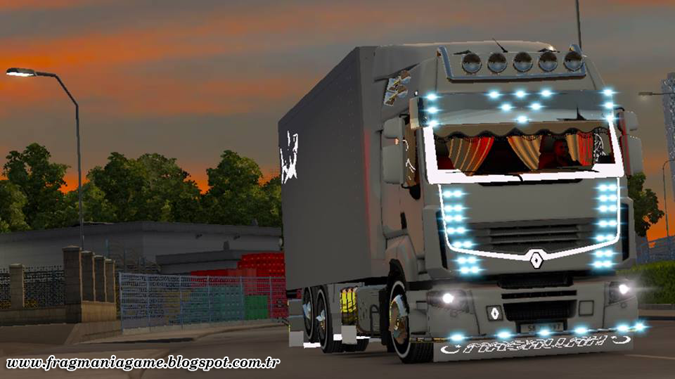 ETS 2 Renault Premium ��BALIKÇI�� Kamyon Modu Fragmania Game