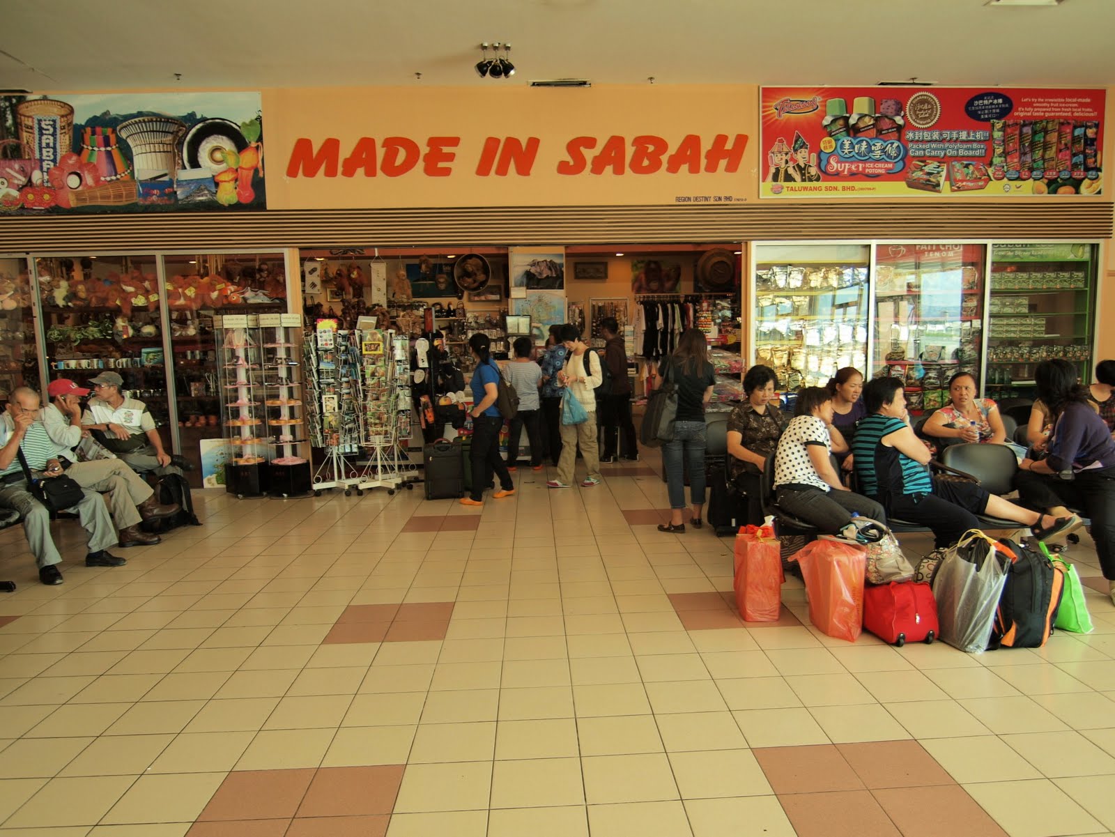 Taluwang Super Ice Cream Potong (Taluwang 冰棒) Kota Kinabalu International Airport (Terminal 2