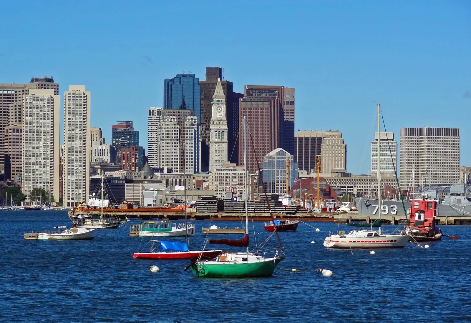 Joe's Retirement Blog: Boston Harbor/Downtown, Boston, Massachusetts, USA